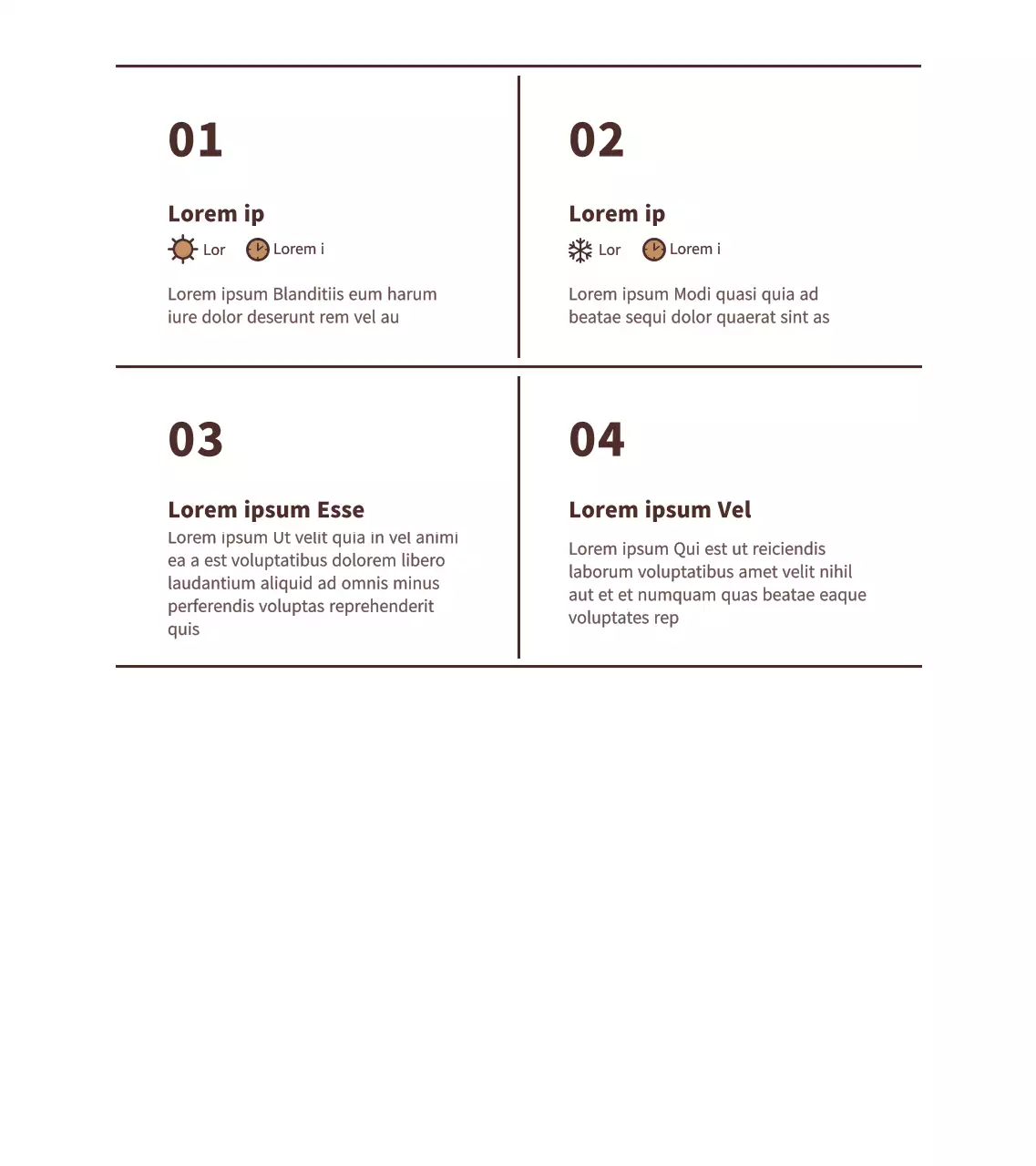 Marrone, stile di impaginazione del testo semplice Informazioni sul pane