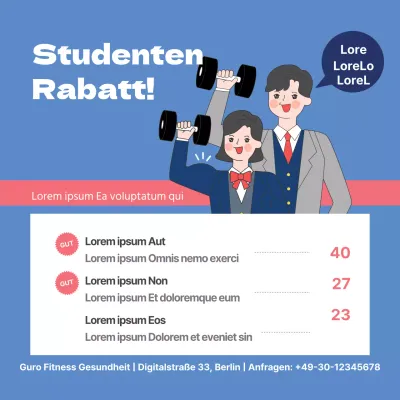 Studentenrabatt