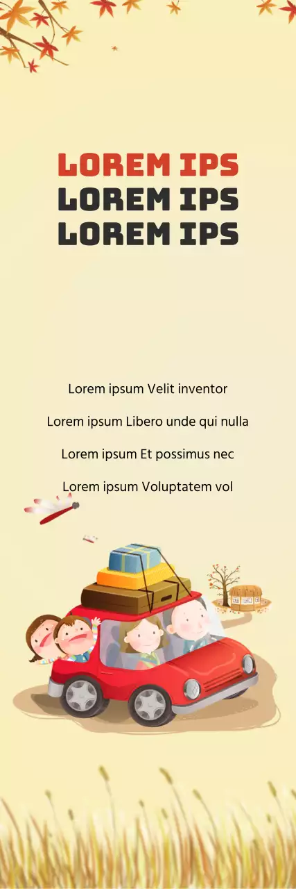 Veilige reis naar huis