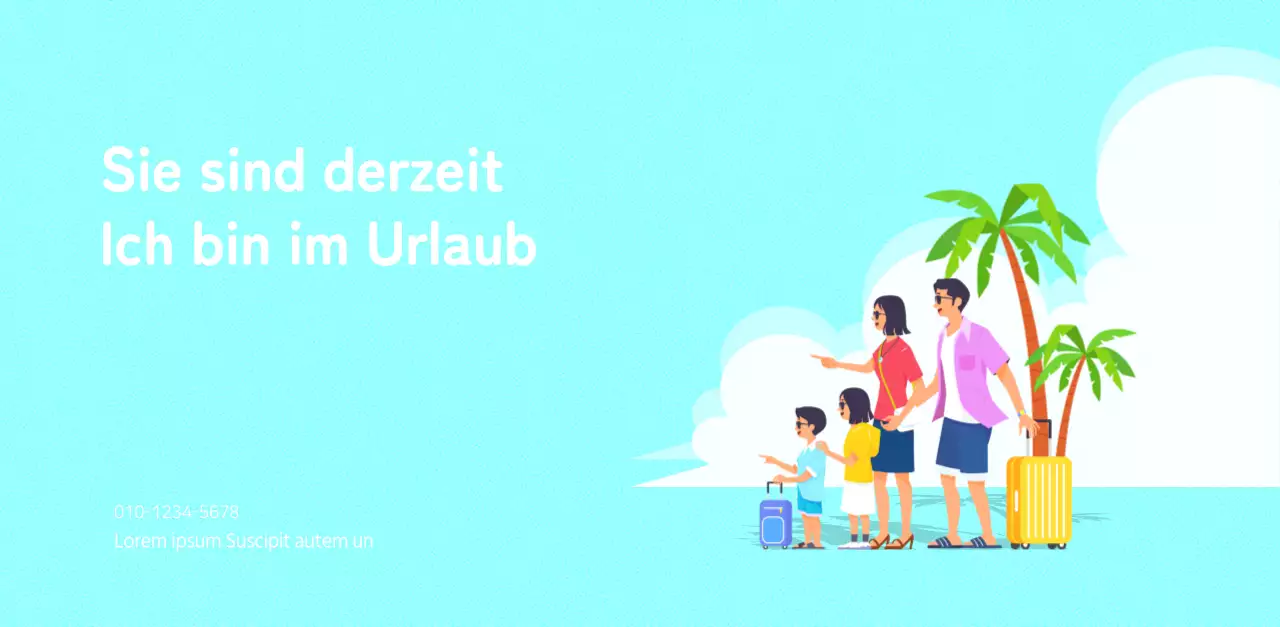 Mehrfarbige Familie Illustration Konzept