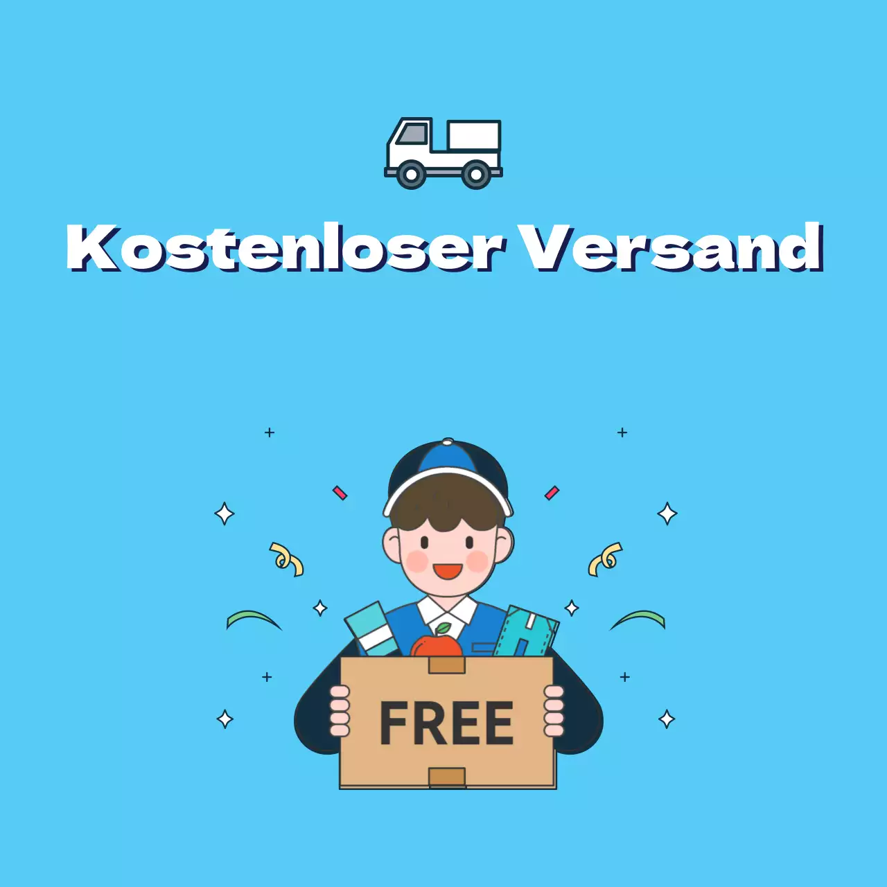 Kostenloser Versand