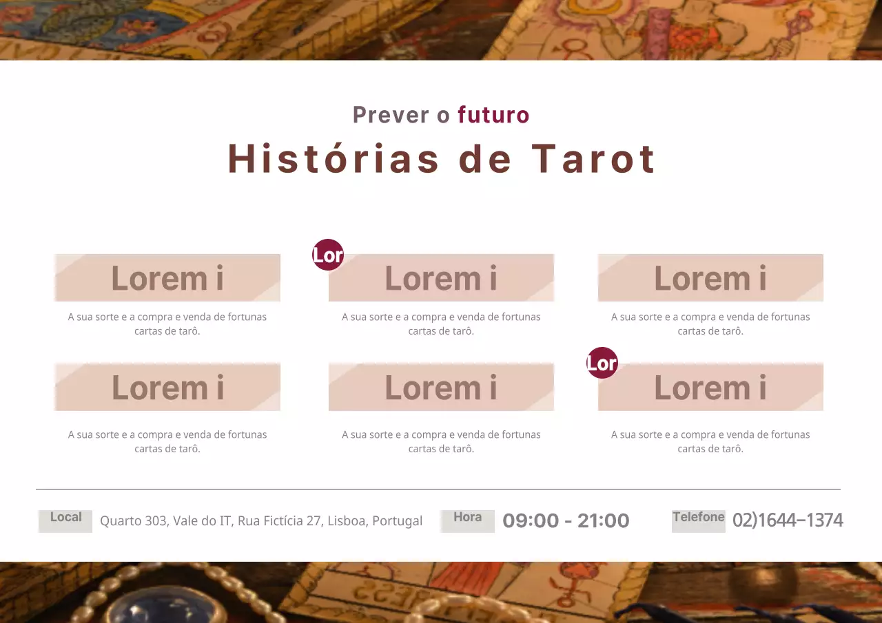 Histórias de Tarot