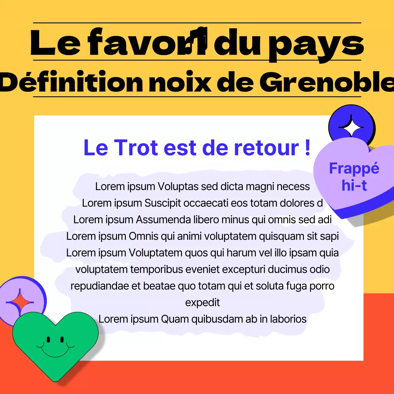 Voici le nouvel air de karaoké orange, rétro et émotionnel