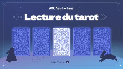 L'année de la Vierge Violette Post de lecture des cartes du Tarot