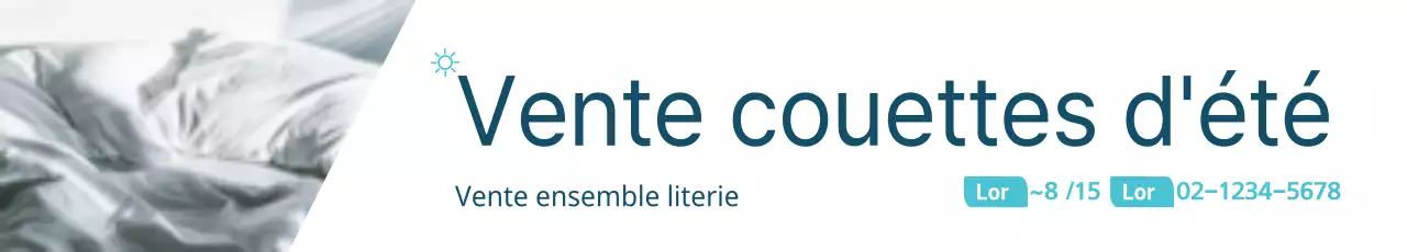 Vente de courtepointes d'été