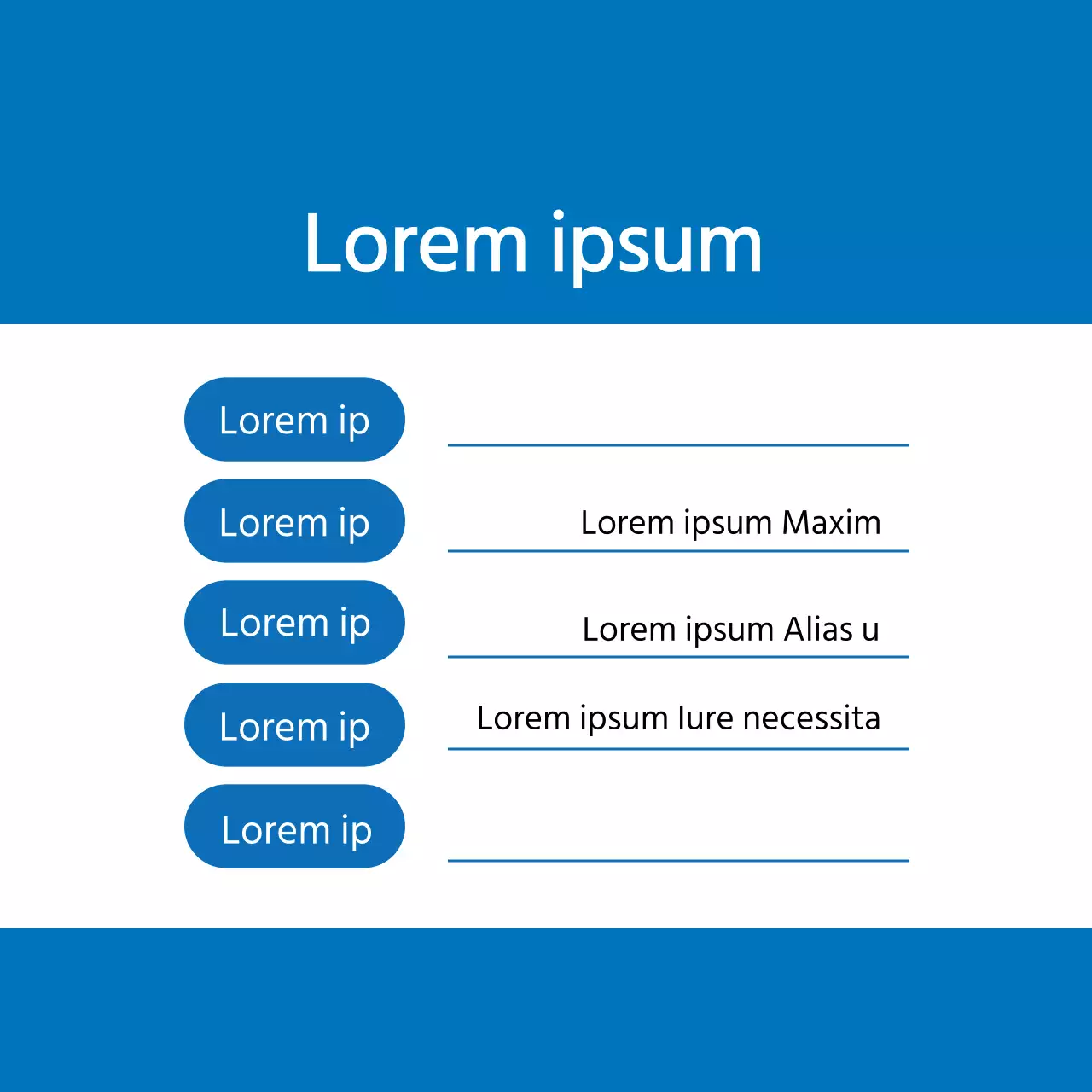 Etichette ordinate per la conservazione degli alimenti con scritte blu