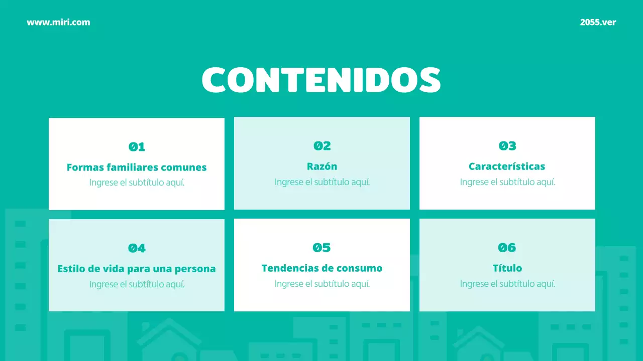 El estado y el futuro de las bonitas viviendas unifamiliares de color menta