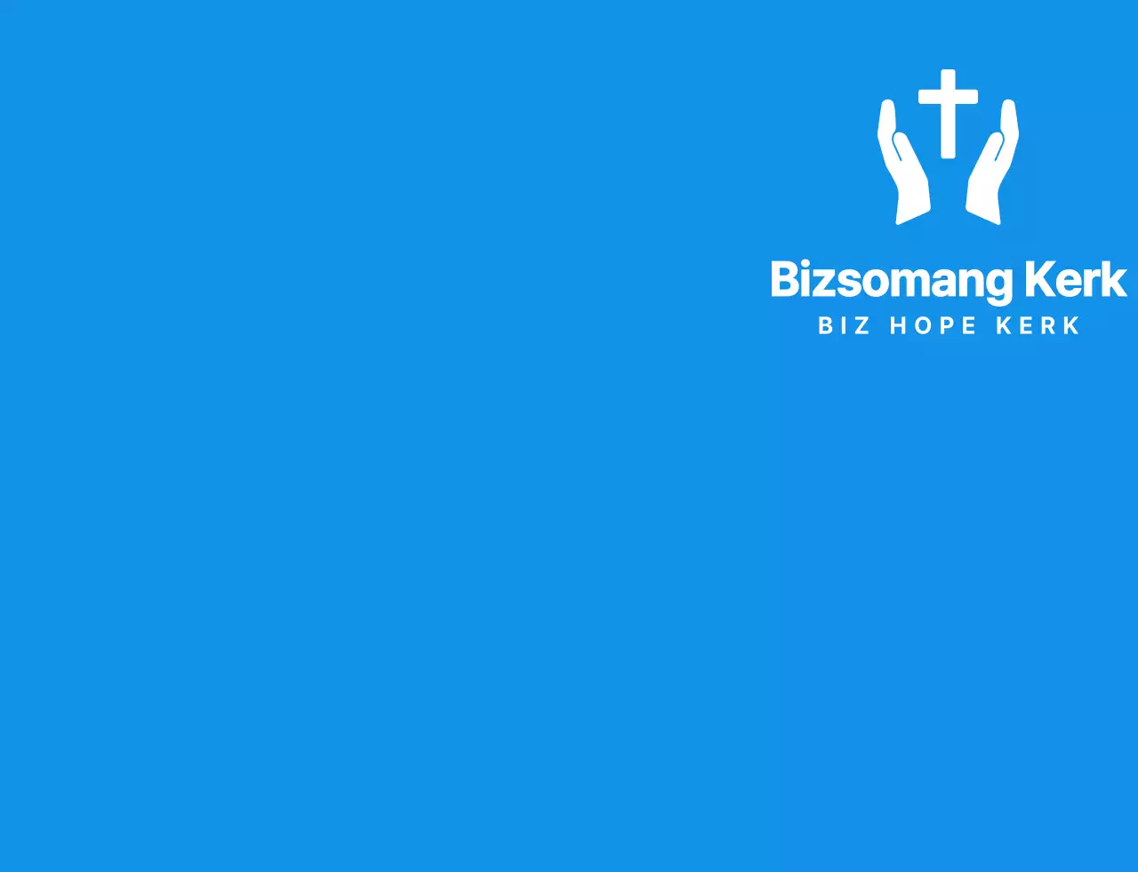 Eenvoudig, schoon logo stijl kerk winter retraite team t-shirt in blauw en wit