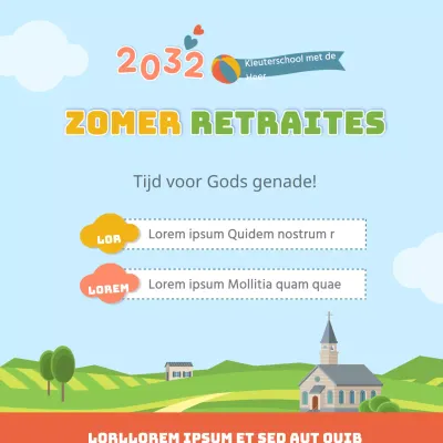 Kerk zomer retraite