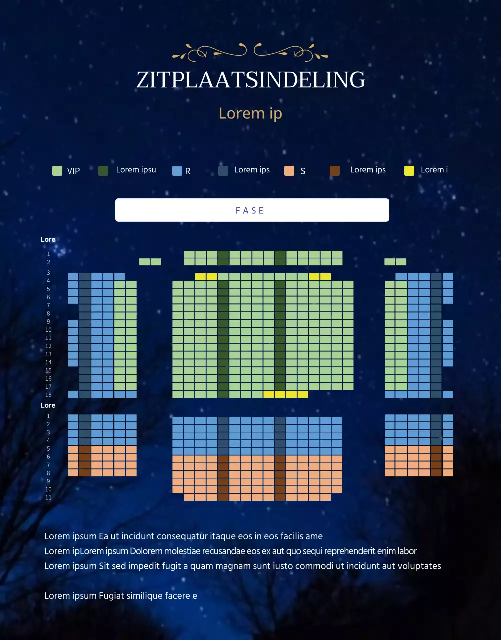 Een magische sterrenmusical in paars en blauw