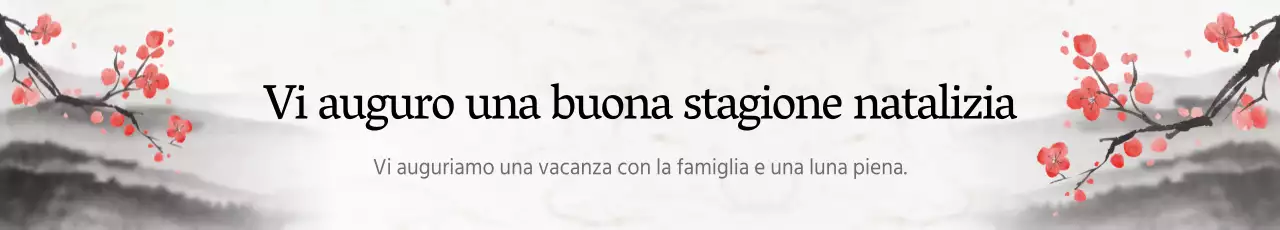 Vi auguro una buona stagione natalizia