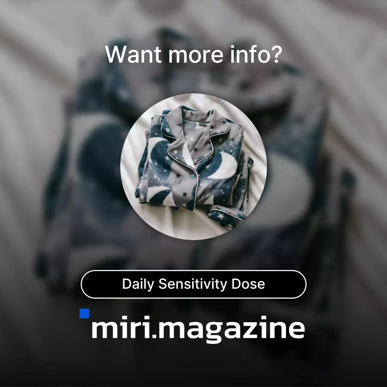 Anúncio de moda moderno azul claro