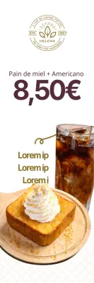 Café au pain de miel