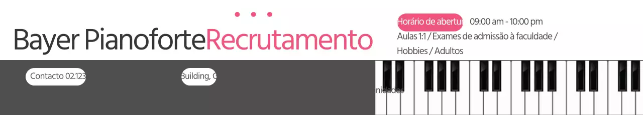 Recrutamento de novos alunos