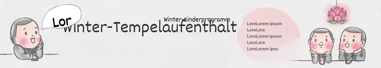 Winter-Tempelaufenthalt