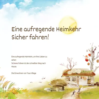 Eine aufregende Heimkehr