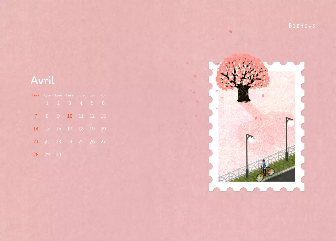 Illustrations de timbres avec un concept chaleureux