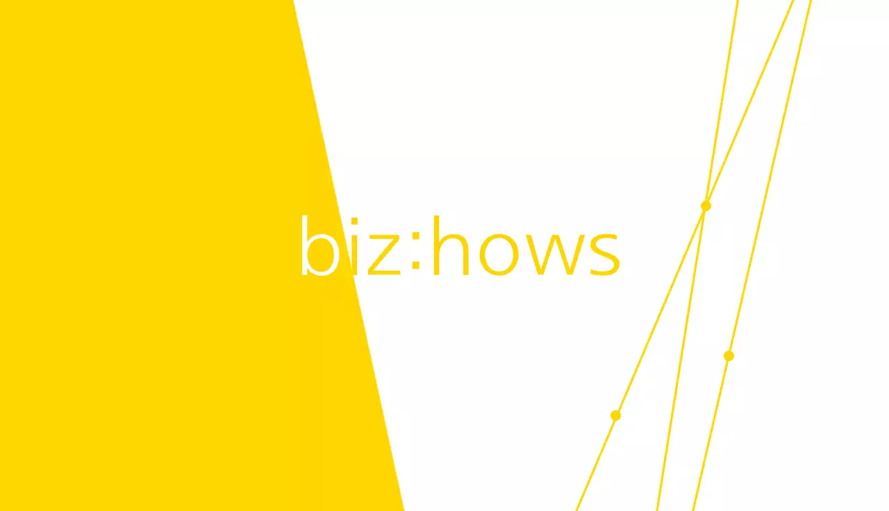 黄色 シンプル ビジネス 名刺