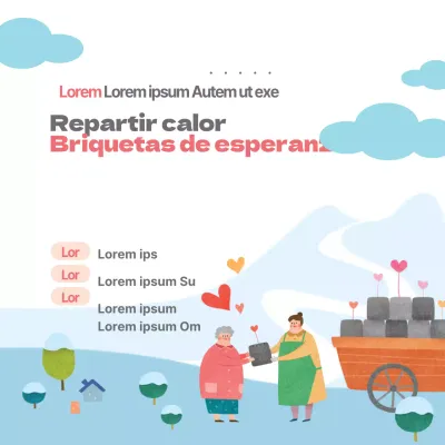 Reparto de briquetas