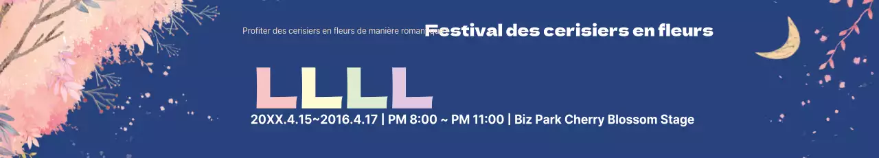 Festival des cerisiers en fleurs