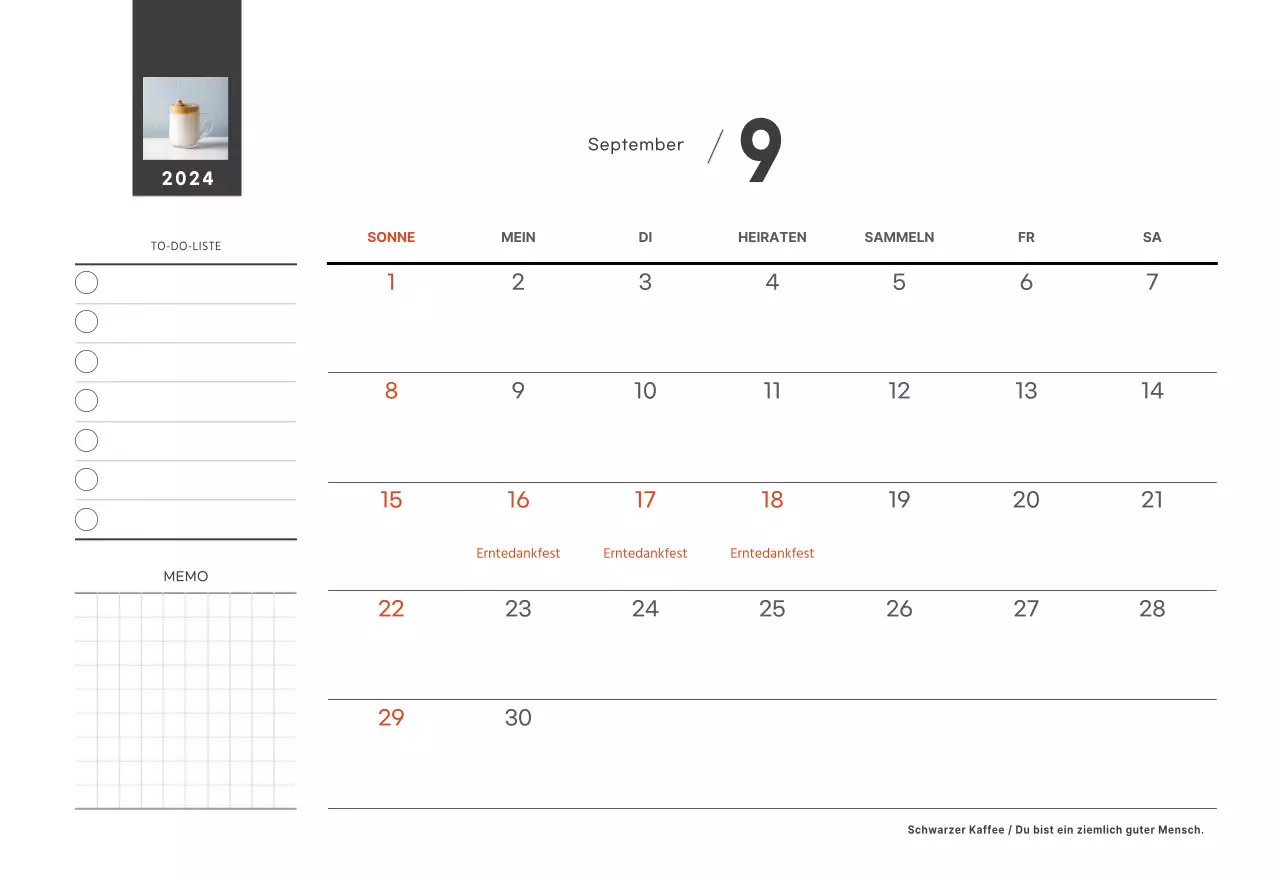 Ein sentimentales Café in Weiß und Braun