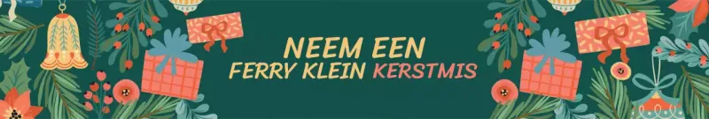 Groen geïllustreerde kerstcadeaus