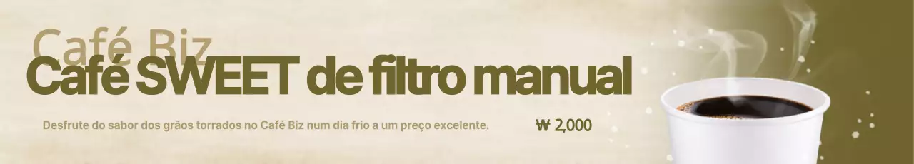 Café de gotejamento manual