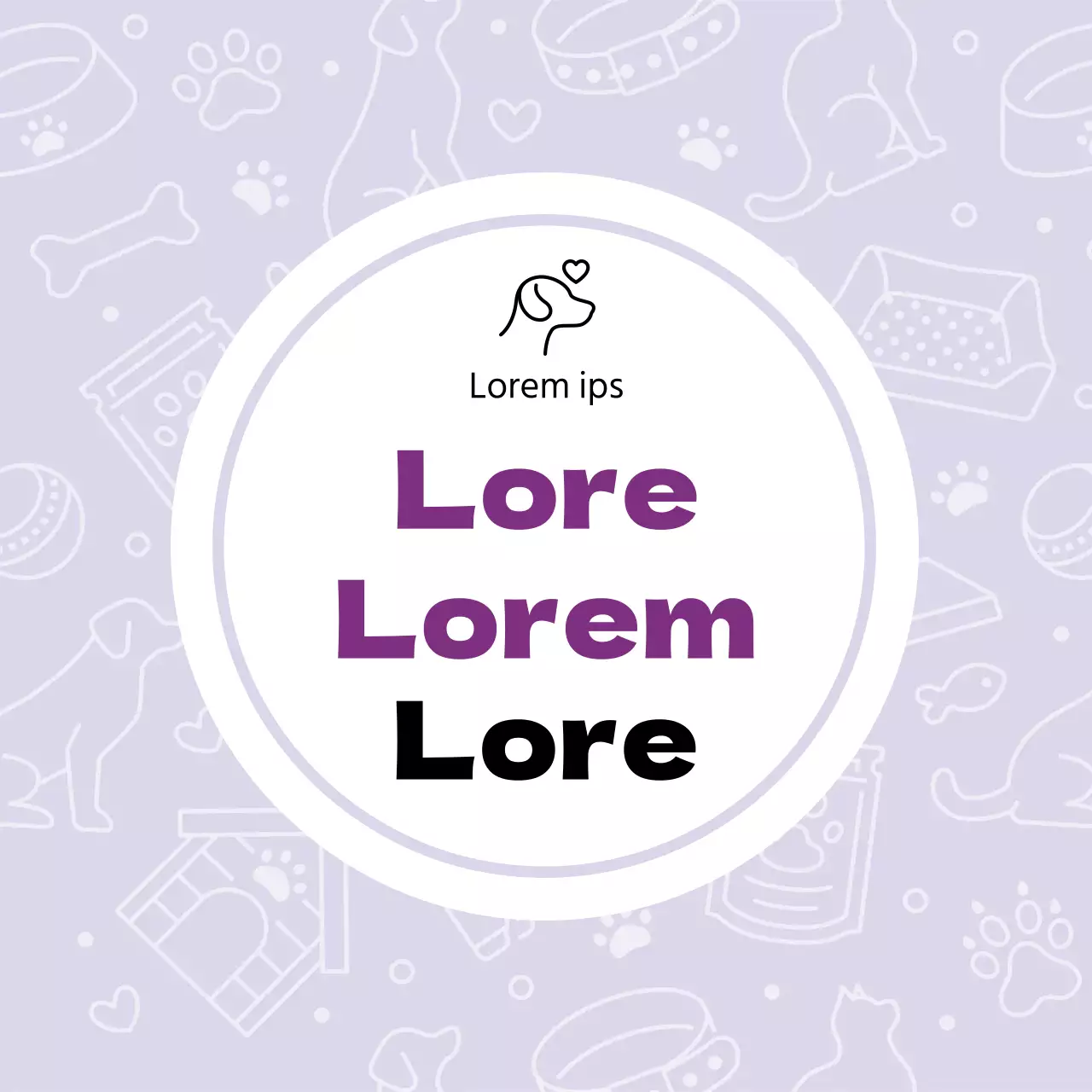 Etiqueta de chicle dental con texto resaltado en morado