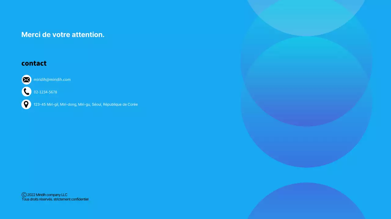 Une simple lettre de motivation d'entreprise en bleu et blanc