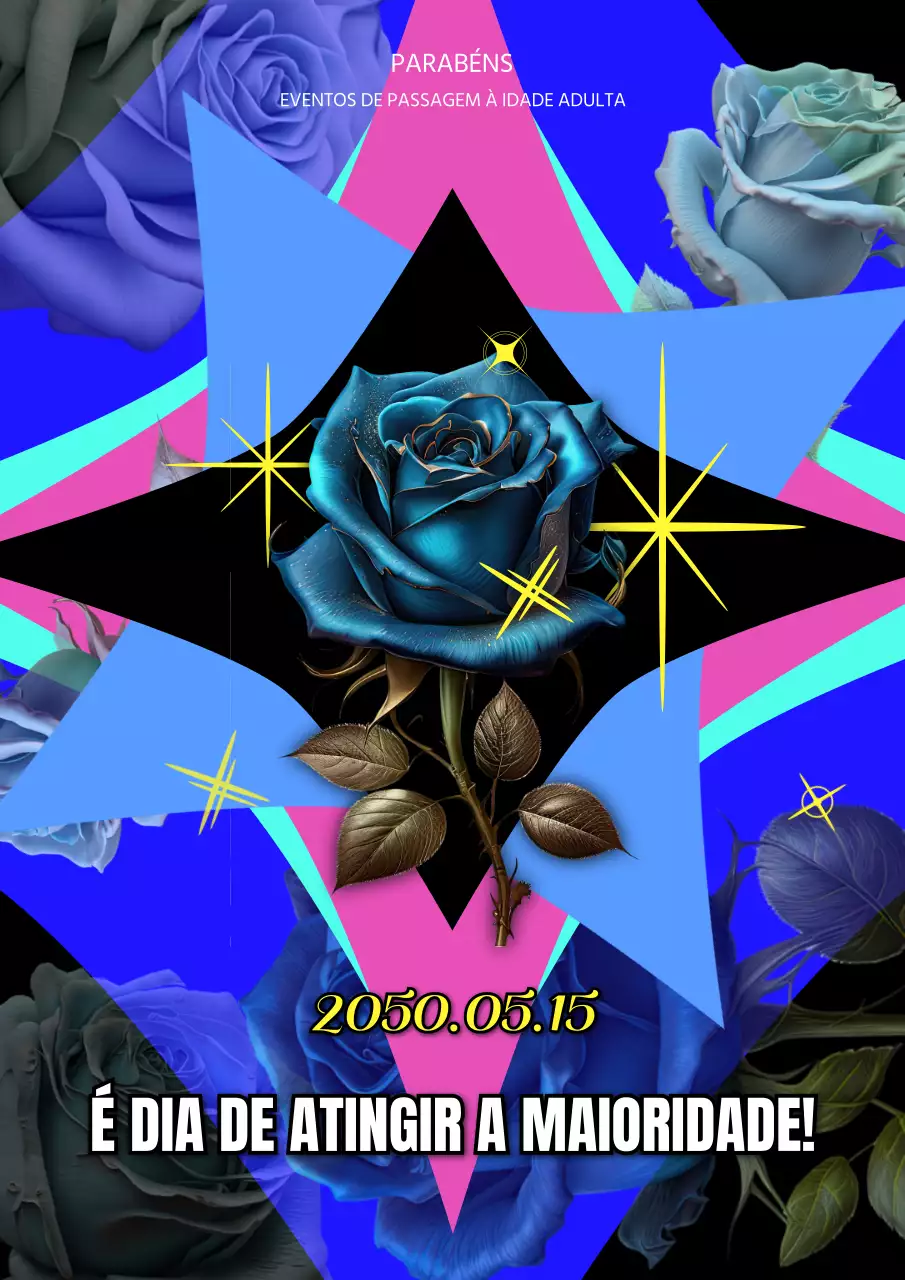 Celebração da maioridade da Blue Rose