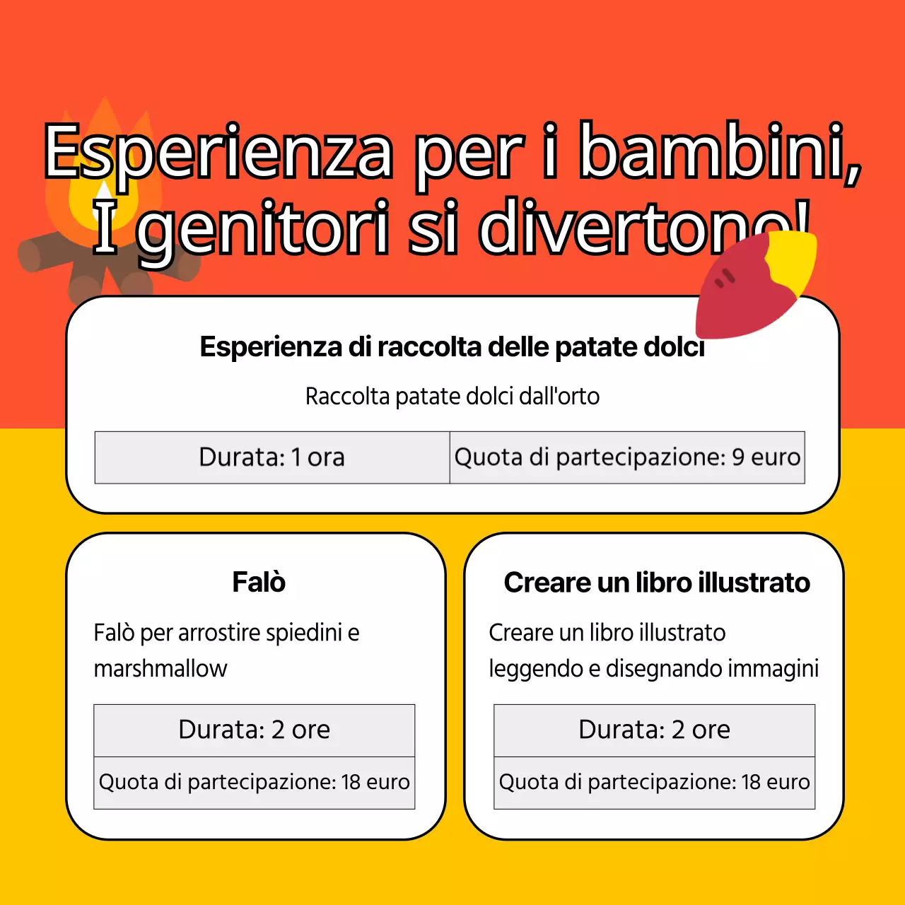 Luoghi di soggiorno simpatici, colorati e adatti ai bambini