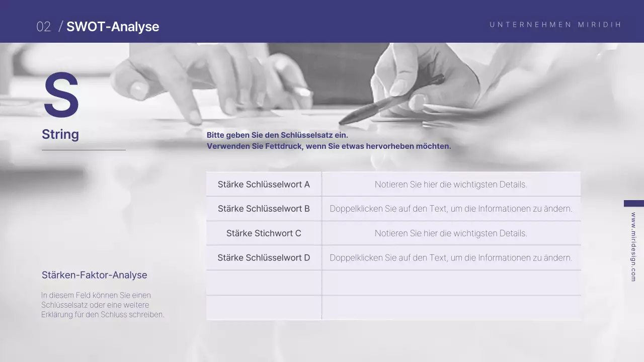 Lila Thema kreative Briefvorlage