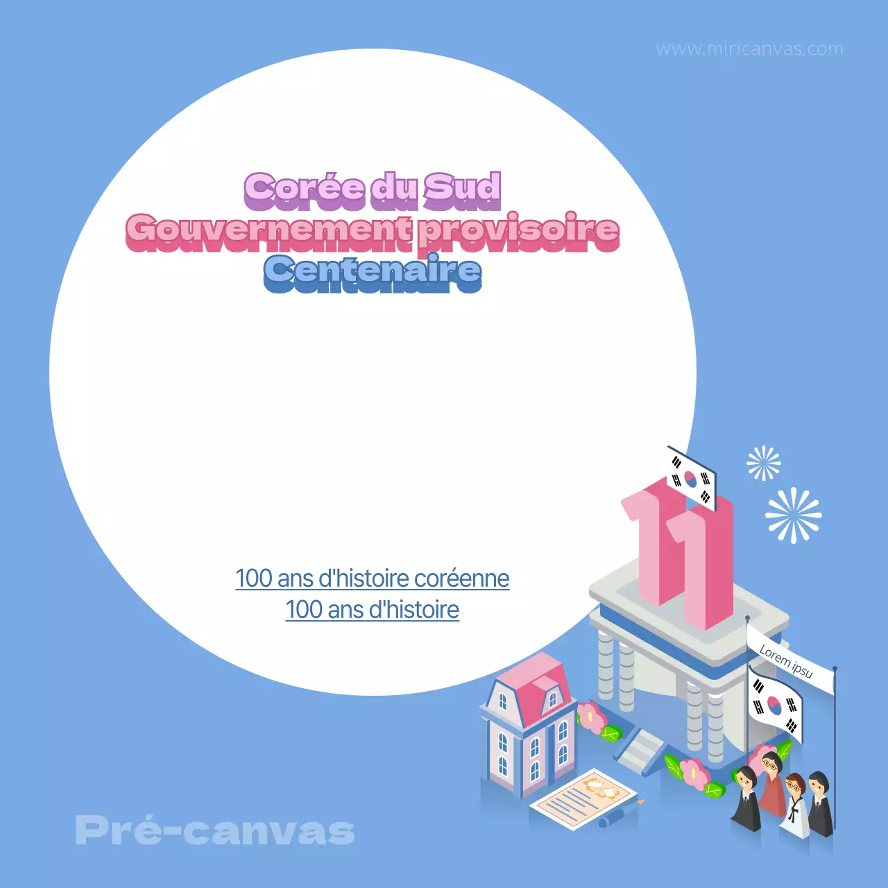 Les 100 ans du gouvernement provisoire