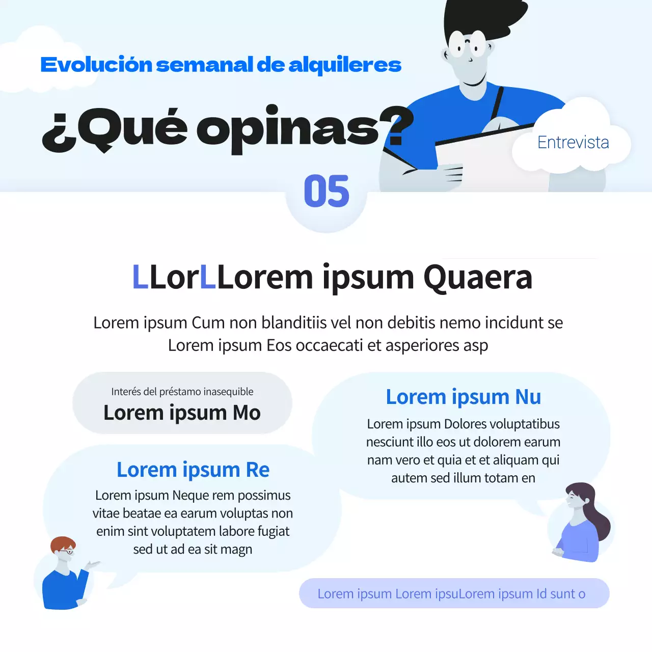 Intercambio de información sobre el alquiler del impuesto estatal joven y enérgico de color azul