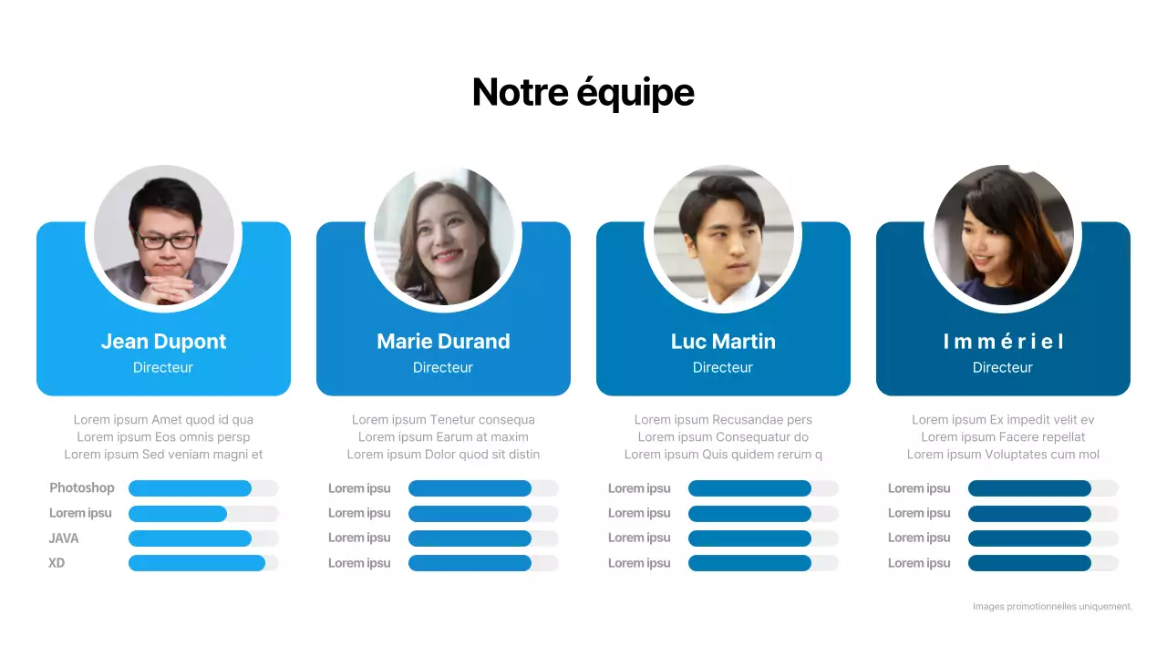 Une simple lettre de motivation d'entreprise en bleu et blanc