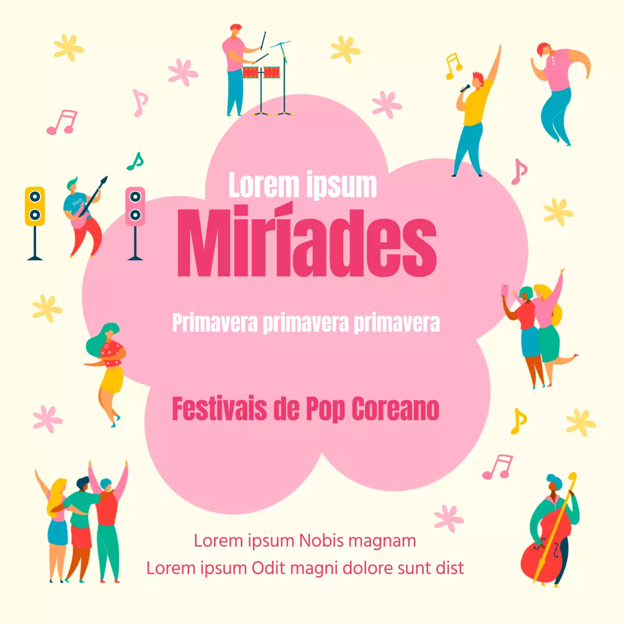 O que esperar deste festival de música primaveril e cor-de-rosa