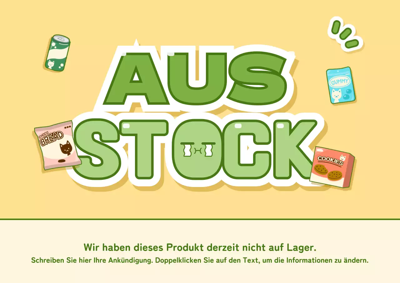 Grüne Zeichen nicht vorrätig