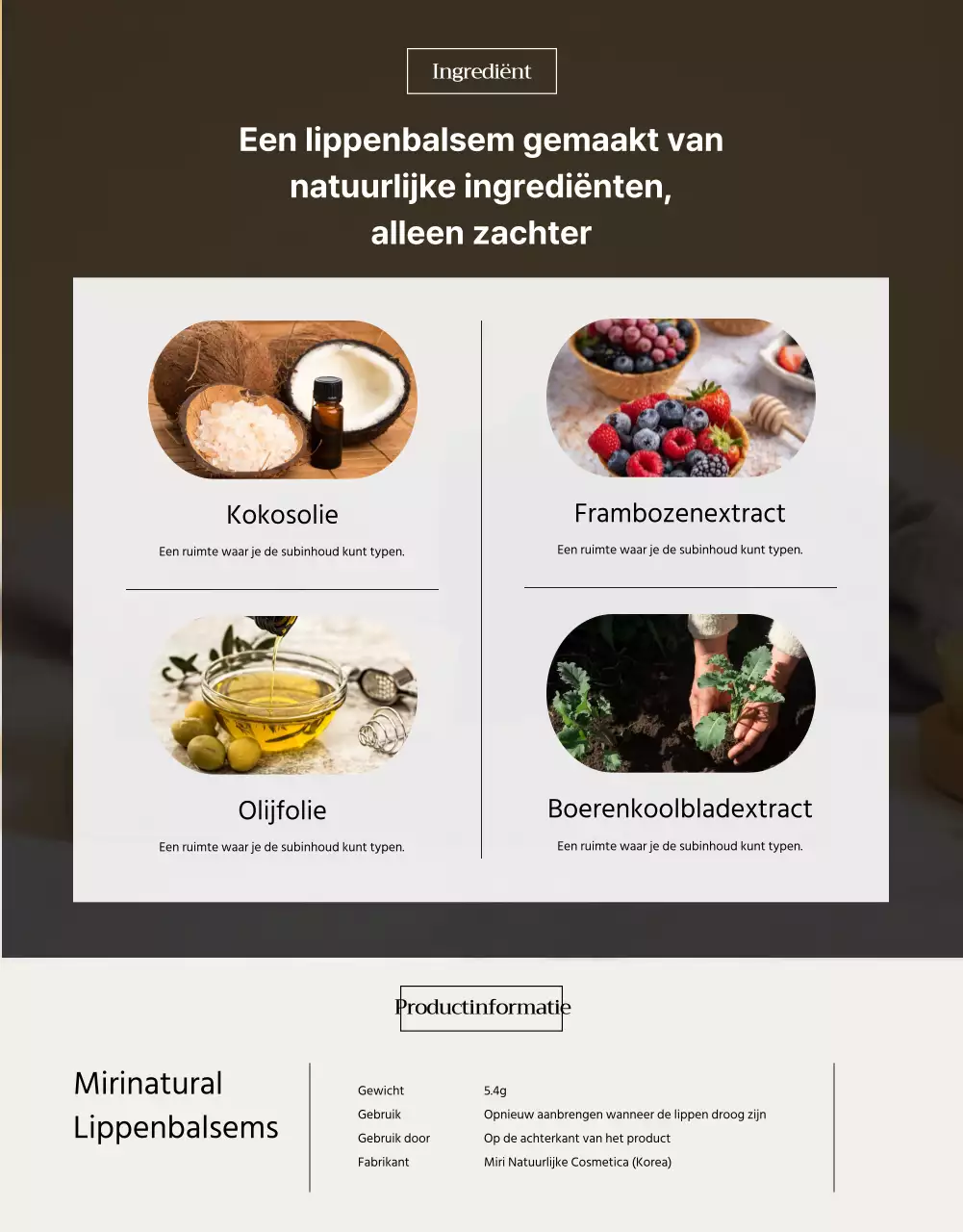 Een moderne beige lippenstift promoten