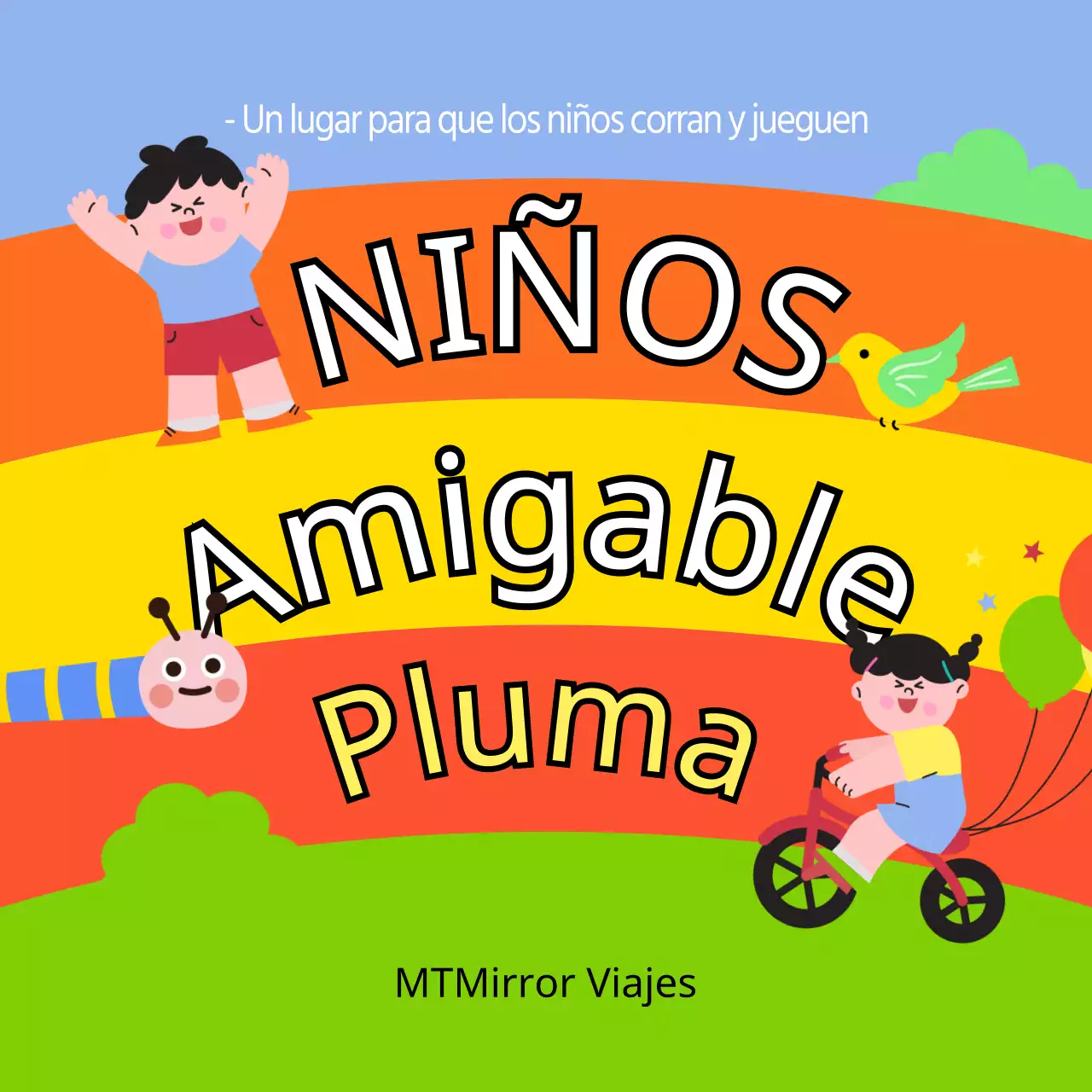 Alojamientos bonitos, coloridos y aptos para niños