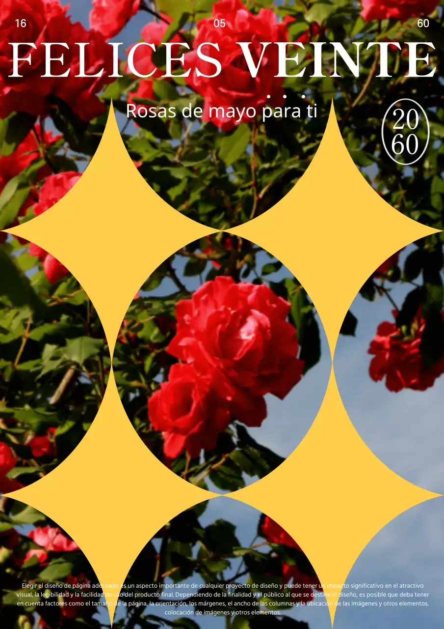 Promociona el Día de la mayoría de edad con una estrella amarilla kitsch