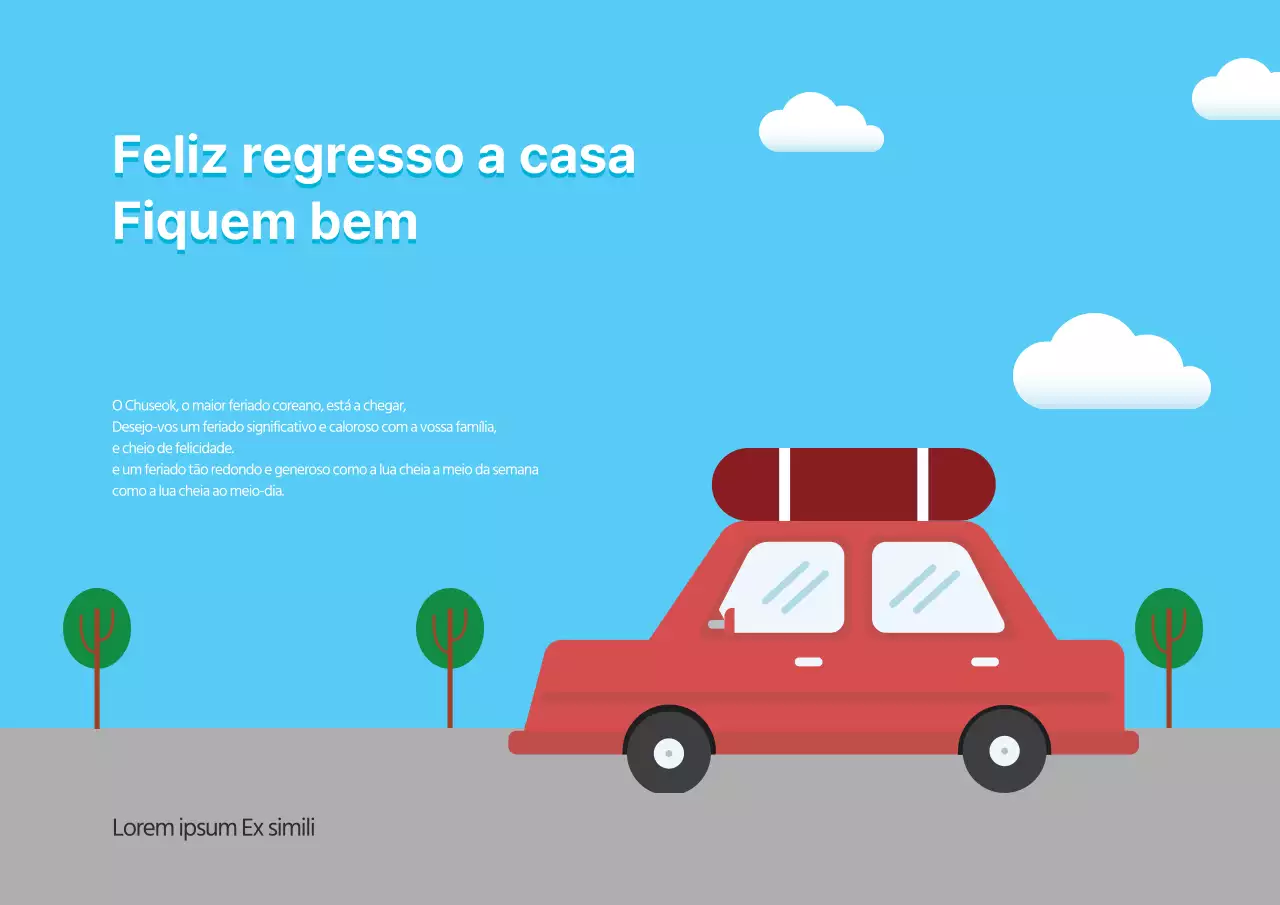 Feliz regresso a casa
