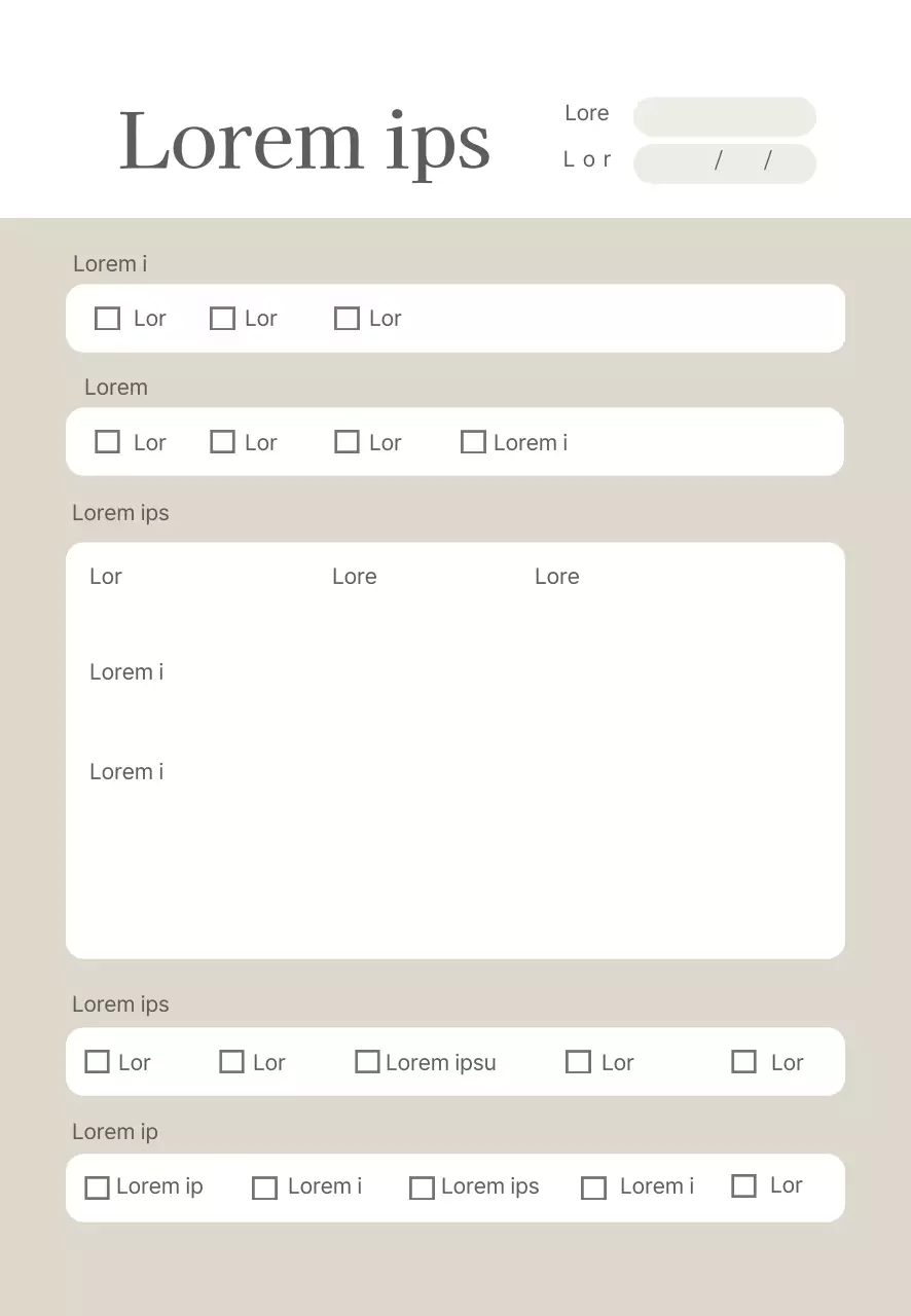 Beige Shapes Simple Consultation Paper (en anglais)