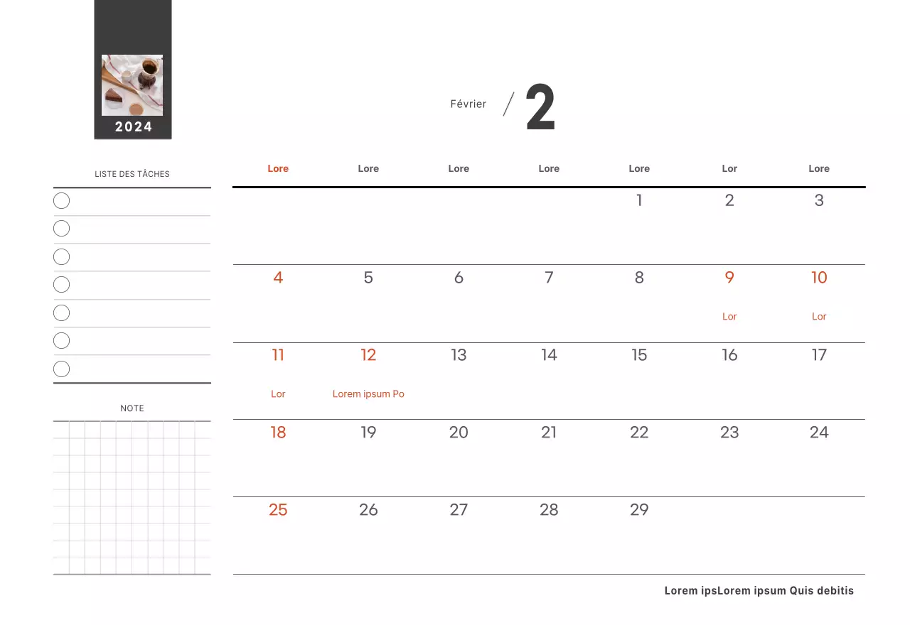 Un café sentimental blanc et marron