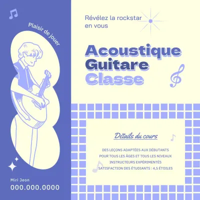 Pas de porte minimaliste en jaune et bleuLeçon terminéeGuide de la guitare en ligne