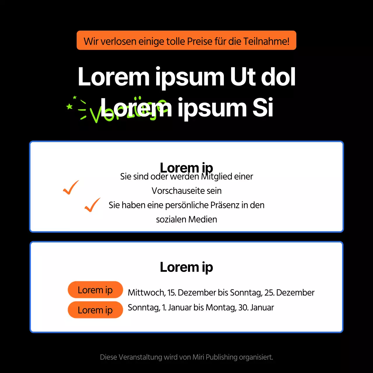 Eine einfache Herausforderung mit einem schwarzen 3D-Thema (CardNews)