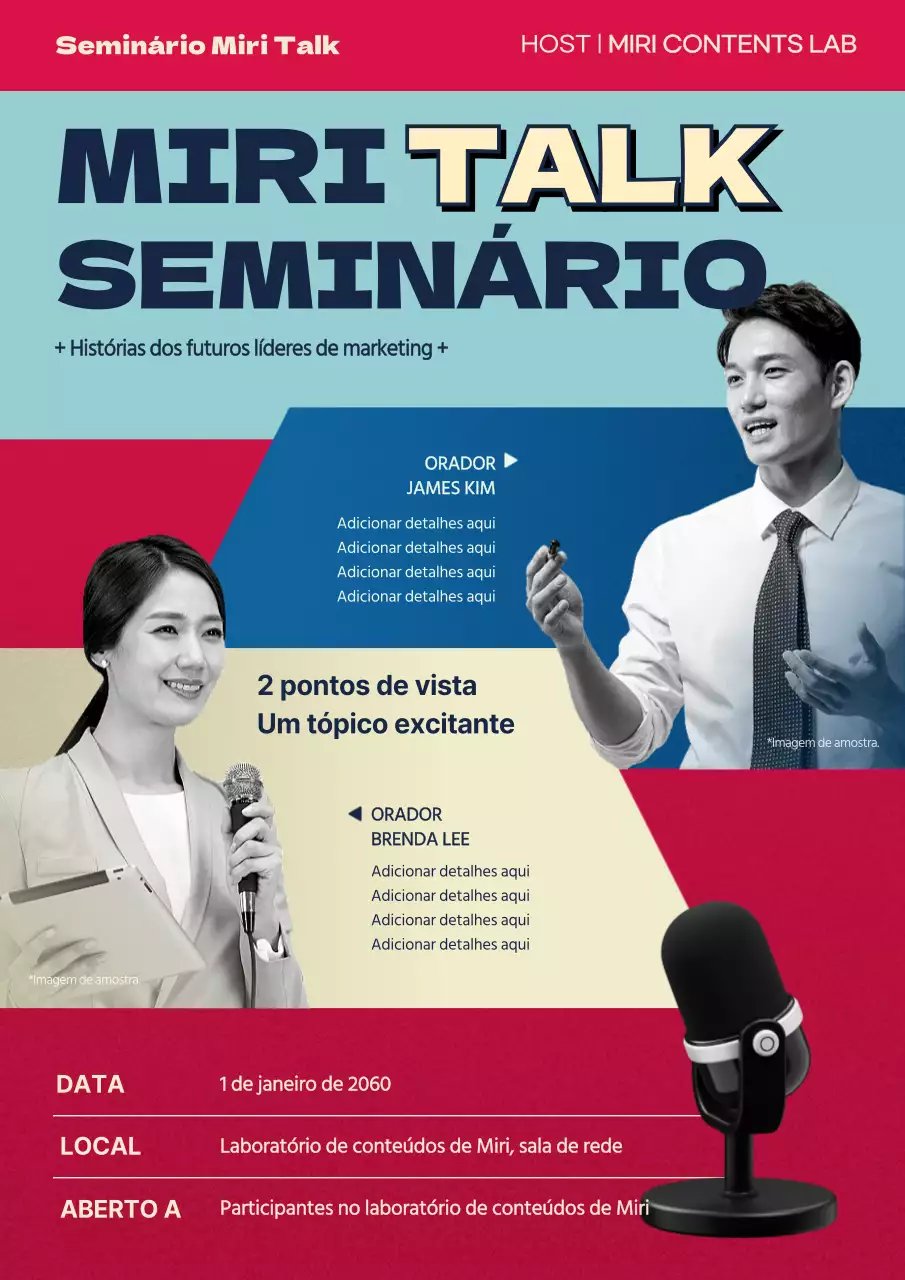 Conheça os conferencistas dos concertos "Red and Mint Talk