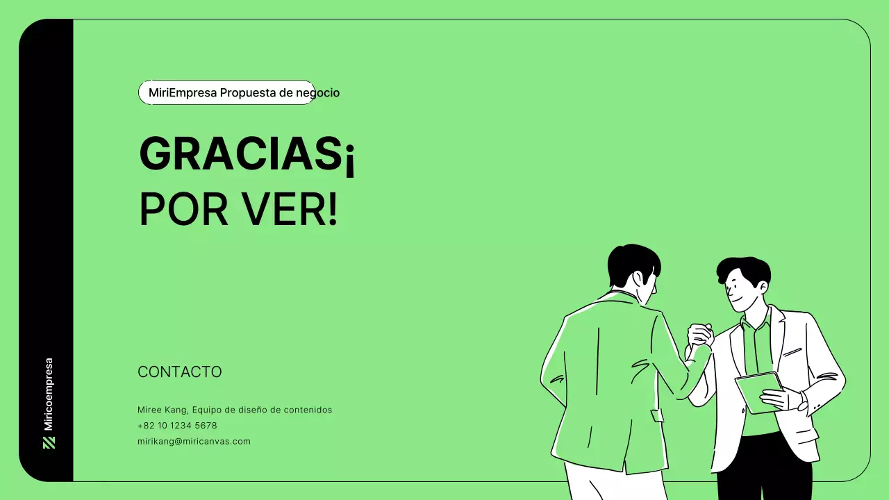 Ilustración de negocio con líneas simples en verde