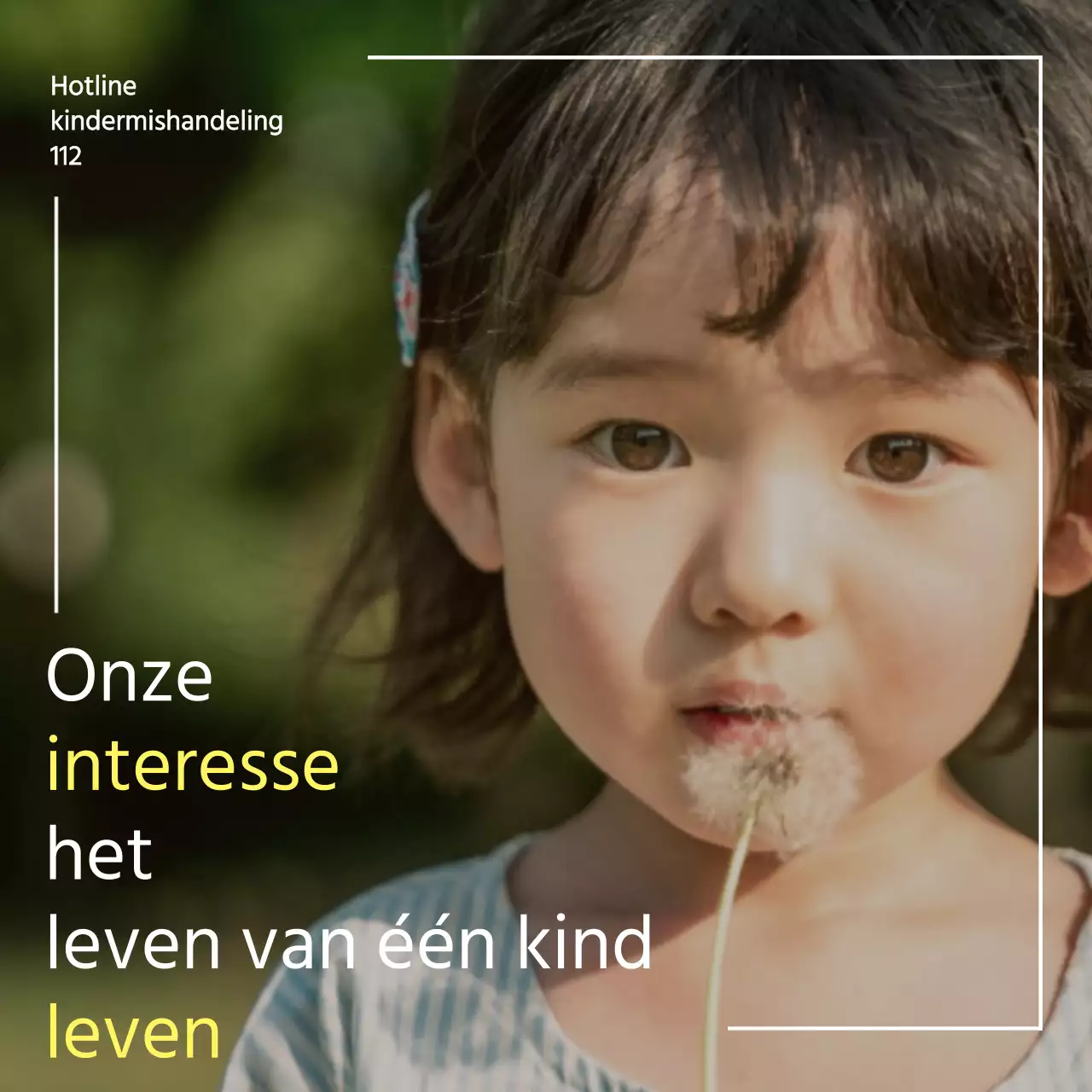 Whiteellow's campagne ter preventie van kindermishandeling