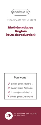 Evénements pour les étudiants