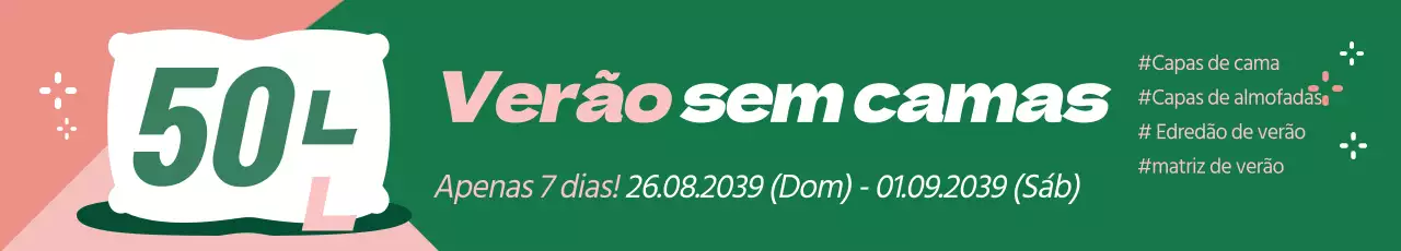Temporada de verão sem camas